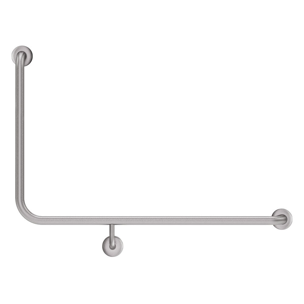 Fienza Care Grab Rail 90 Degree Right Hand Rail *, Stainless Steel