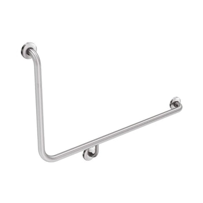 Fienza Care Grab Rail 90 Degree Right Hand Rail, Stainless Steel