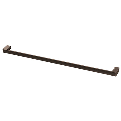 Phoenix Gloss Single Towel Rail 800mm, Brushed Bronze