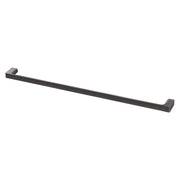Phoenix Gloss Single Towel Rail 800mm, Brushed Carbon