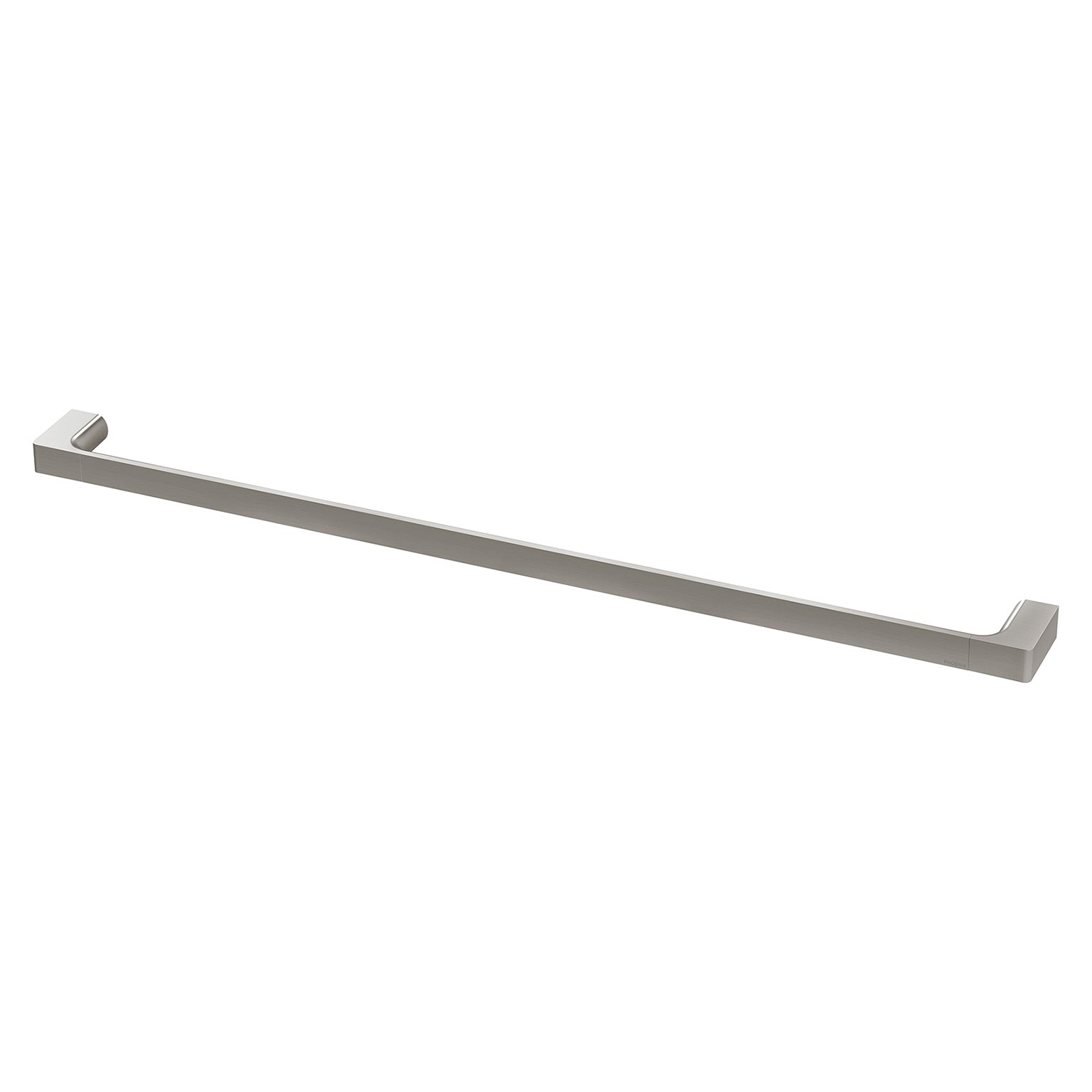 Phoenix Gloss Single Towel Rail 800mm, Matte Black