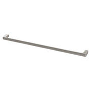 Phoenix Gloss Single Towel Rail 800mm, Brushed Nickel