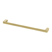 Phoenix Gloss Single Towel Rail 600mm, Brushed Gold
