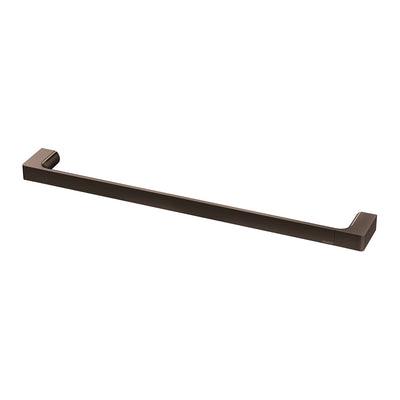 Phoenix Gloss Single Towel Rail 600mm, Brushed Bronze