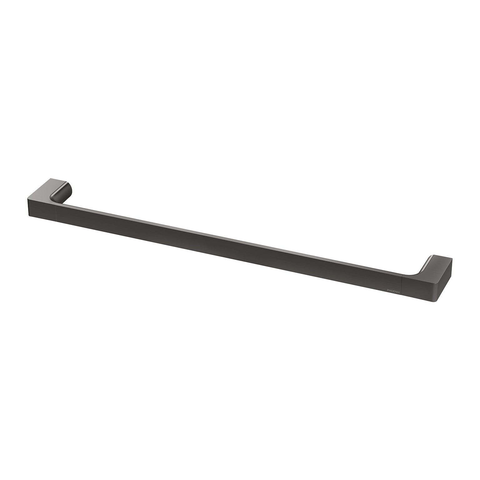 Phoenix Gloss Single Towel Rail 600mm, Chrome