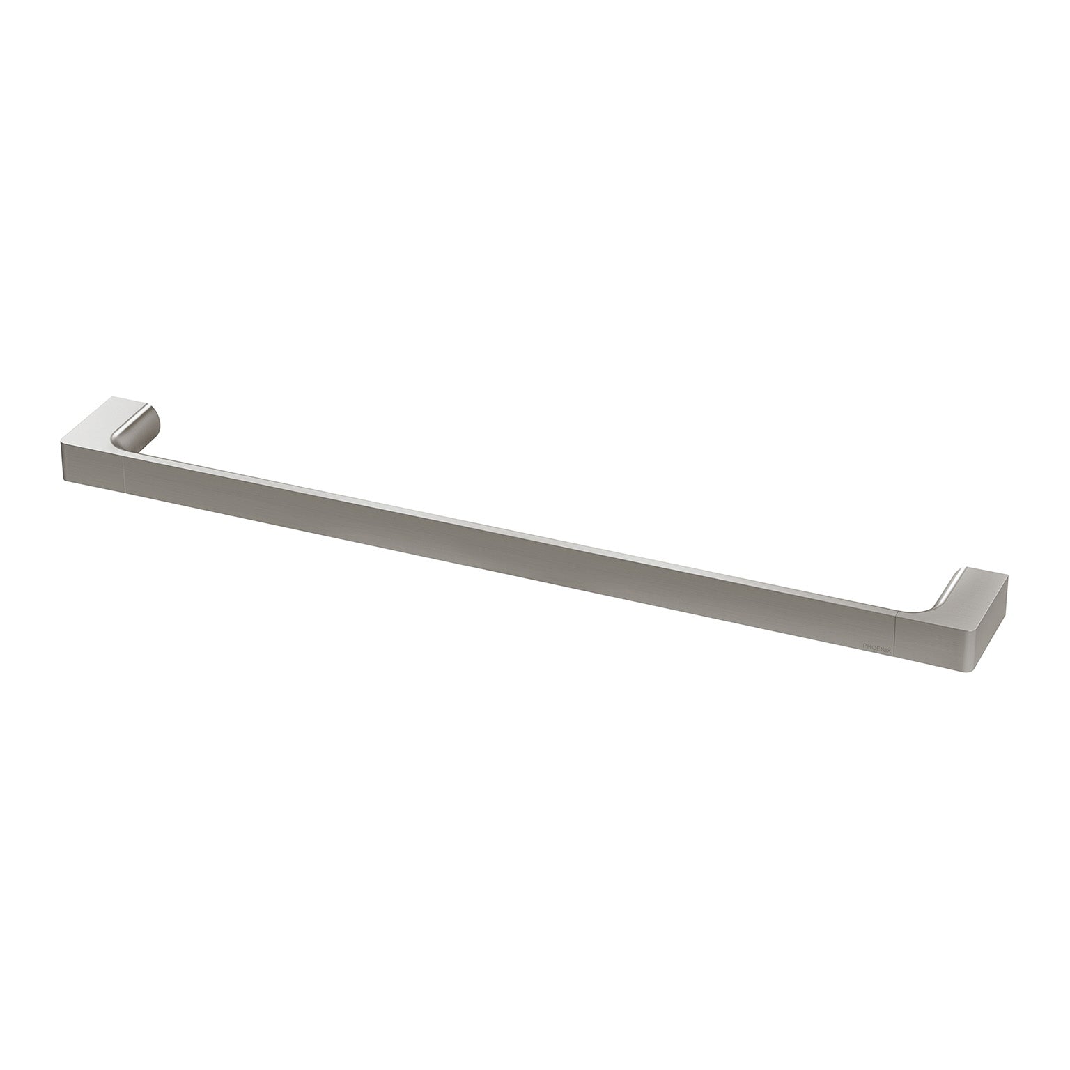 Phoenix Gloss Single Towel Rail 600mm, Matte Black