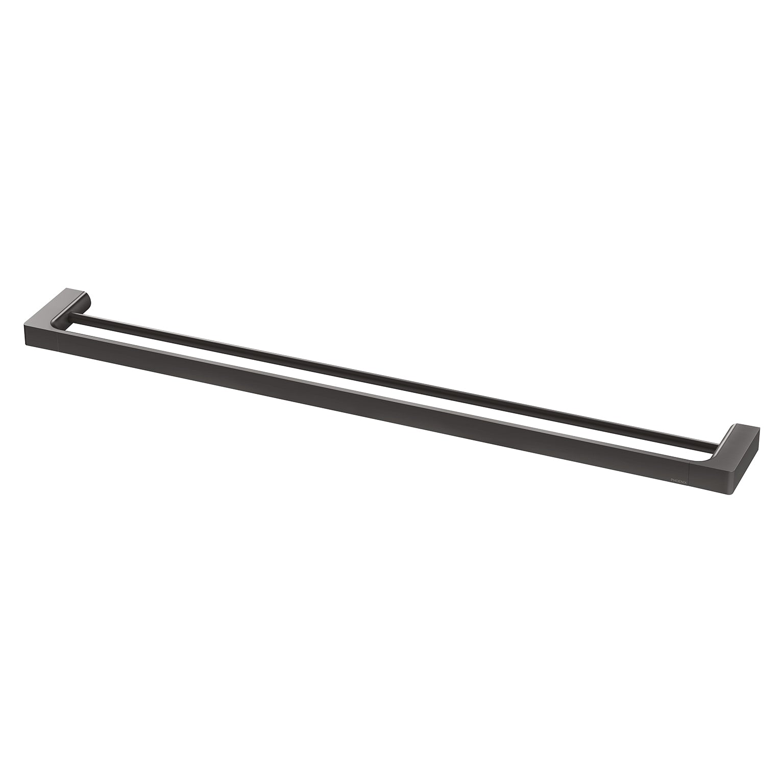 Phoenix Gloss Double Towel Rail 800mm, Chrome
