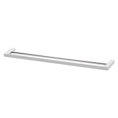 Phoenix Gloss Double Towel Rail 800mm, Chrome