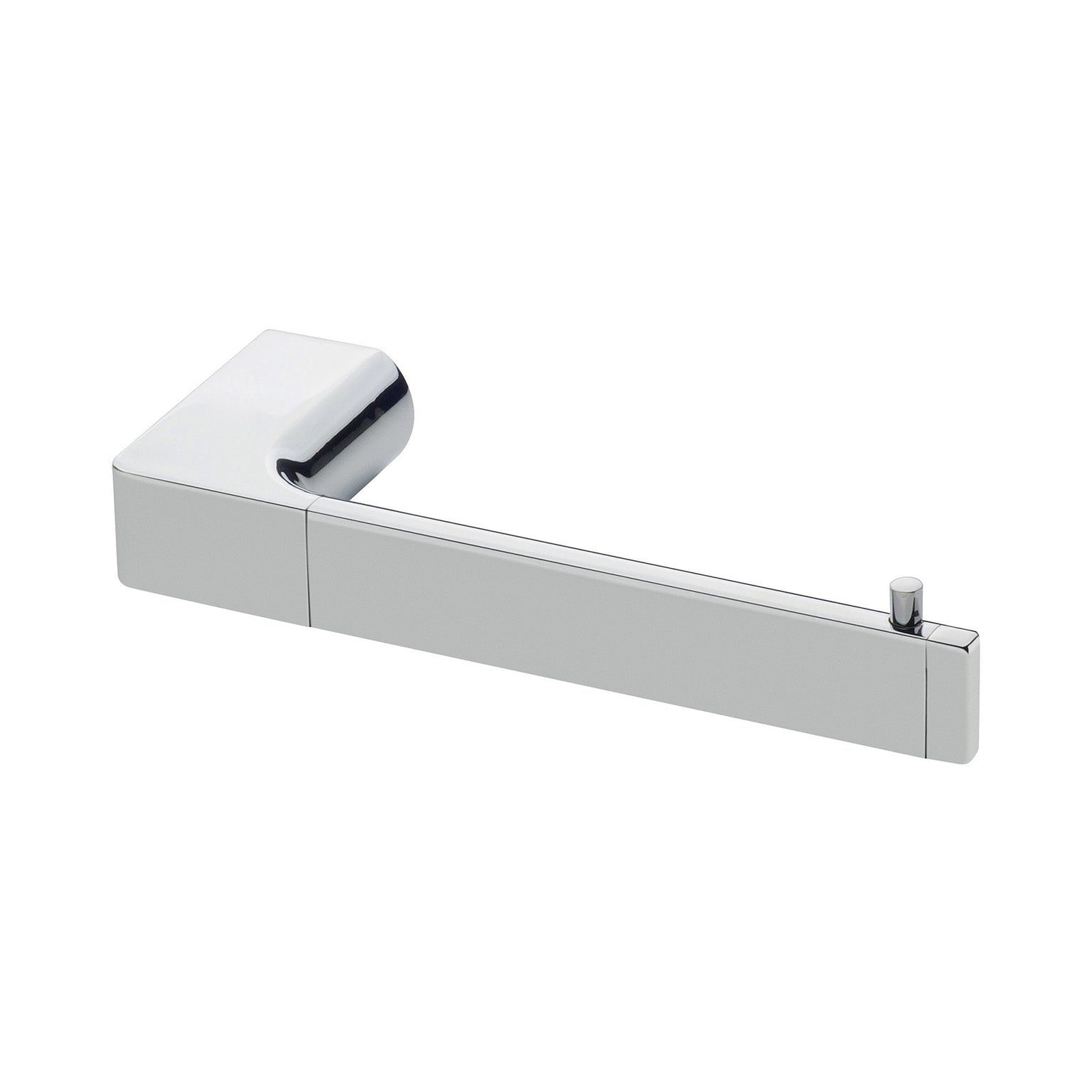 Phoenix Gloss Toilet Roll Holder, Matte Black