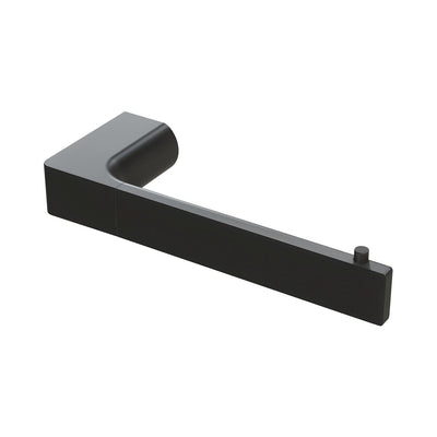 Phoenix Gloss Toilet Roll Holder, Matte Black