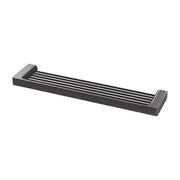 Phoenix Gloss Shower Shelf, Brushed Carbon