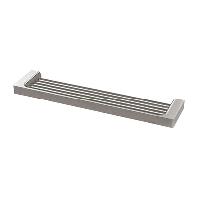 Phoenix Gloss Shower Shelf, Brushed Nickel