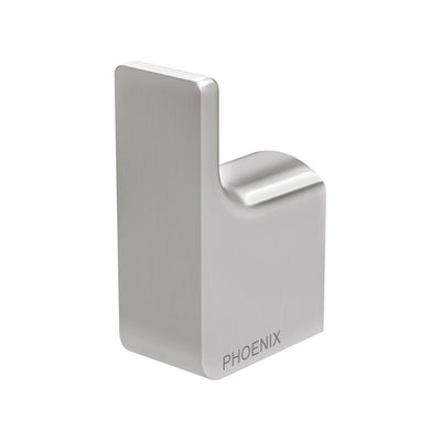 Phoenix Gloss Robe Hook, Brushed Nickel