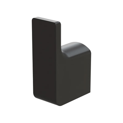 Phoenix Gloss Robe Hook, Matte Black