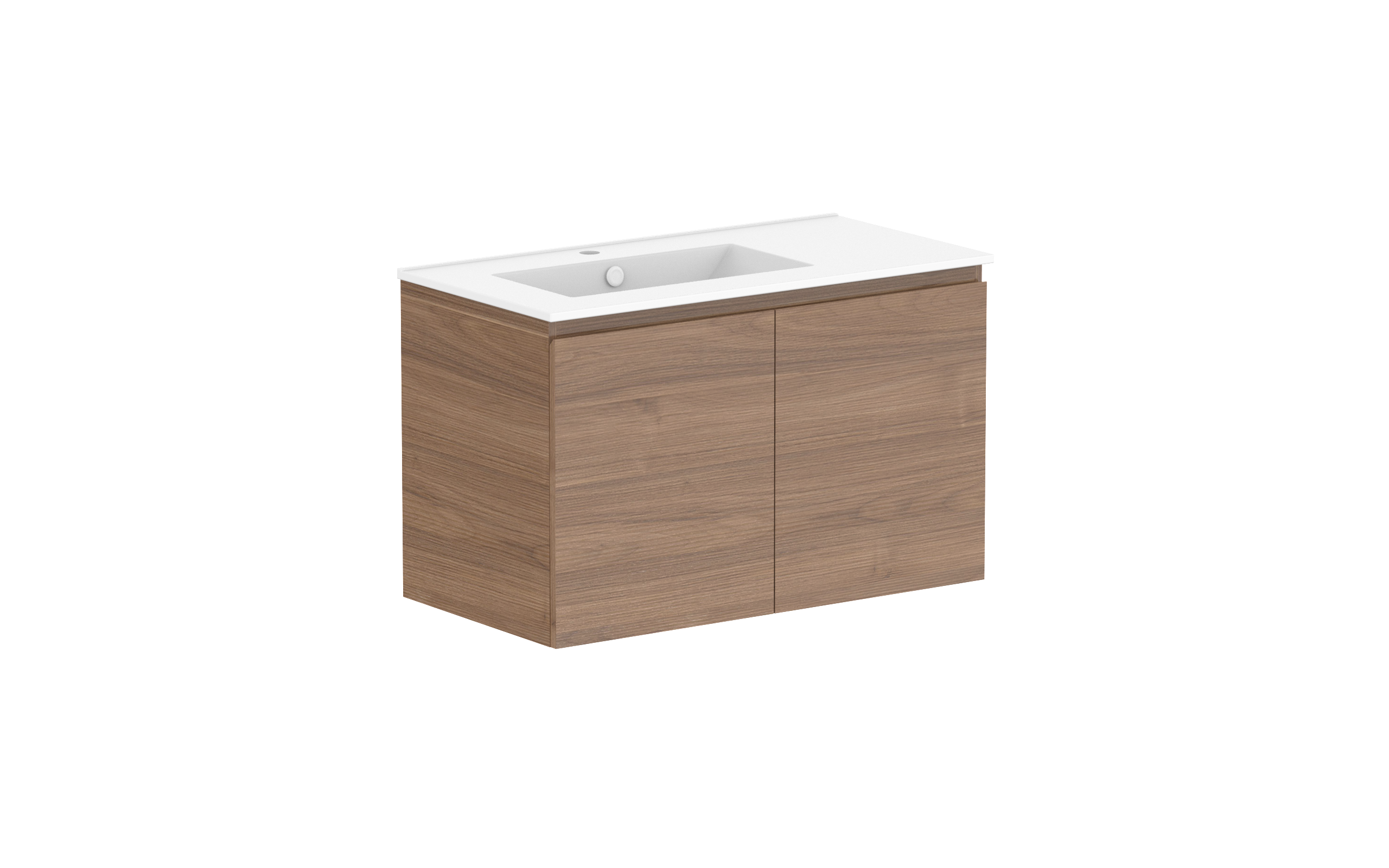 ADP Glacier Lite All Door Twin Wall Hung Vanity