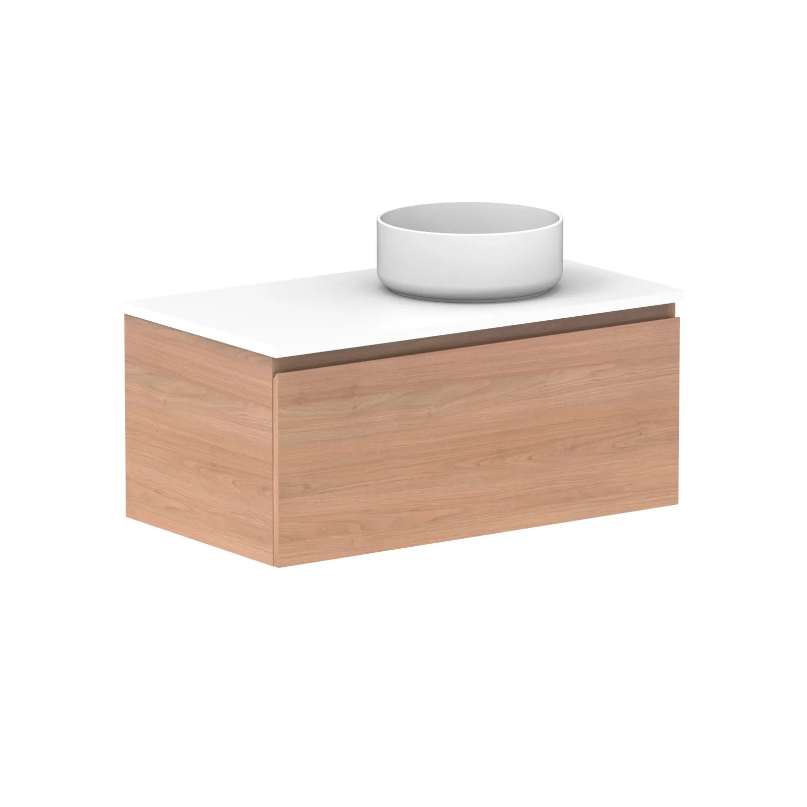 ADP Glacier Slim Custom 600-2400mm Wall Hung Vanity All Drawer