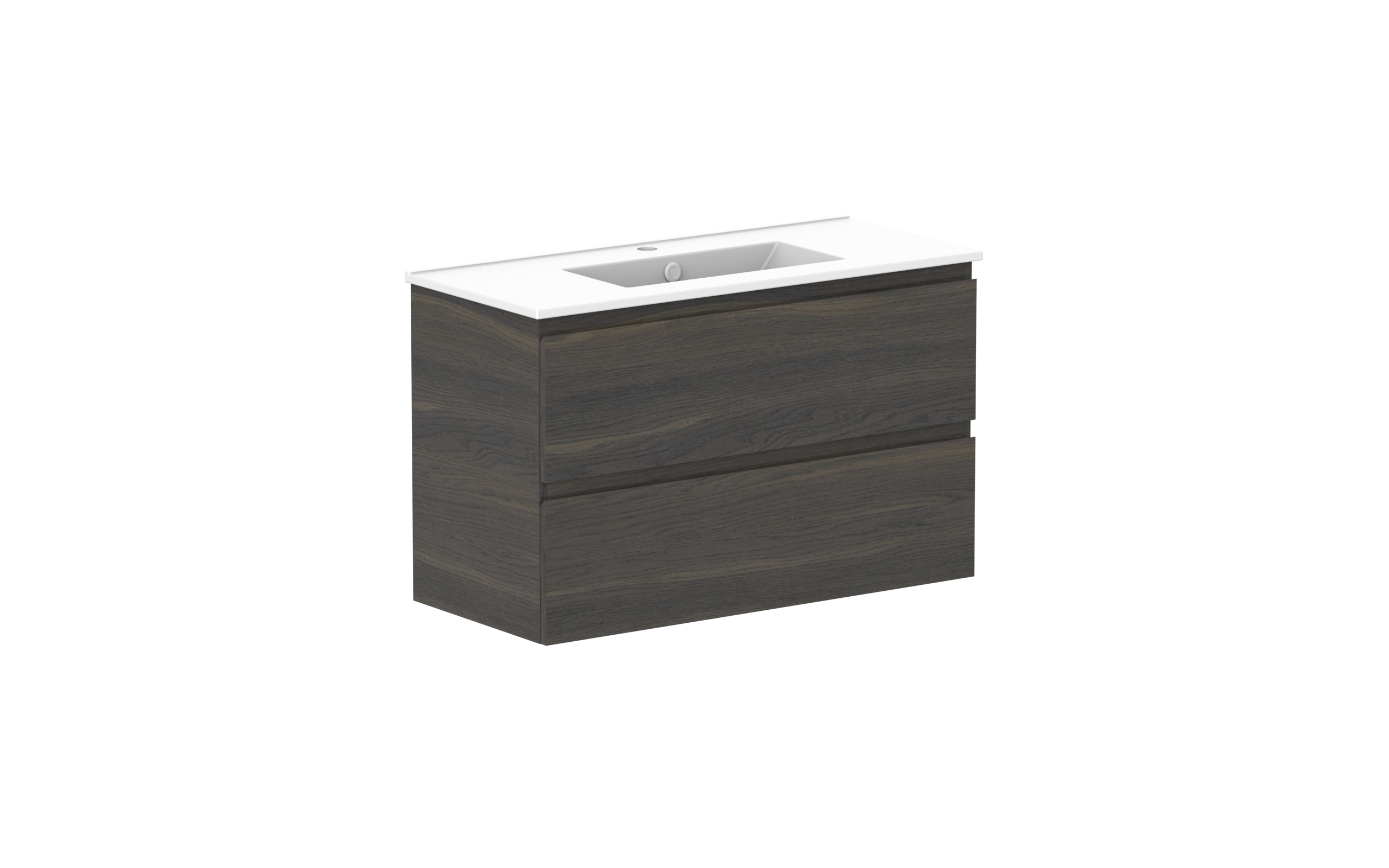 ADP Glacier Lite Ensuite All Drawer Twin Wall Hung Vanity