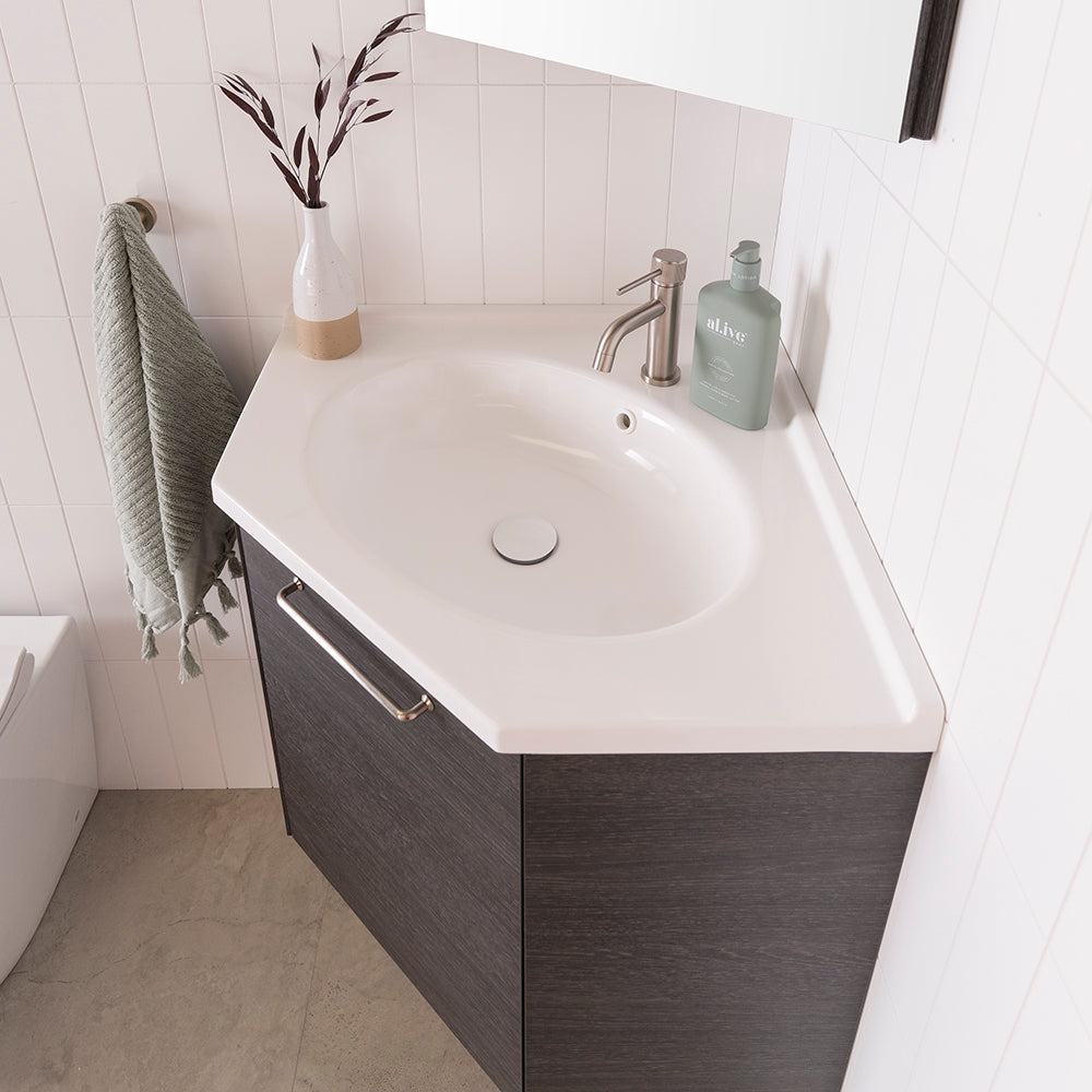 ADP Glacier Lite Corner Wall Hung Vanity