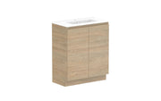 ADP Glacier Ensuite All Door Trio Freestanding Vanity - 750mm / Ceramic Moulded Top / Centre Bowl