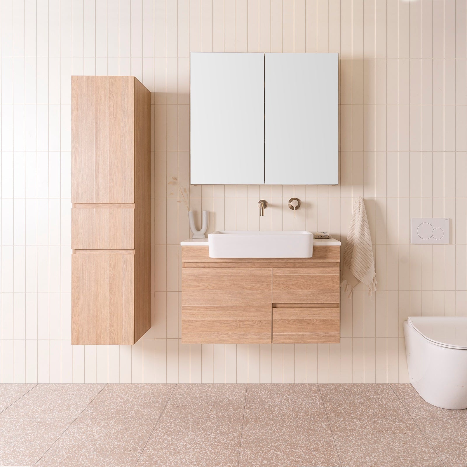 ADP Glacier Door & Drawer Tallboy