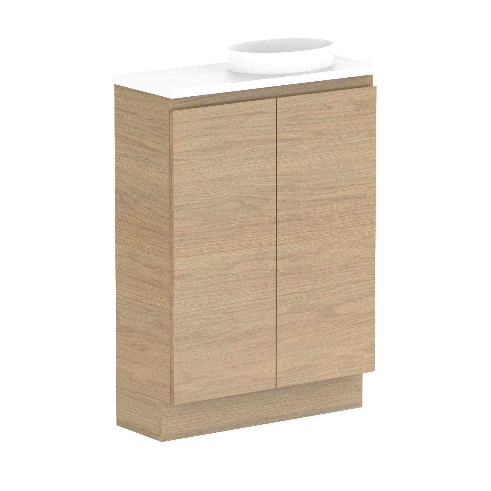 ADP Glacier Mini Lite Small Space Freestanding Vanity