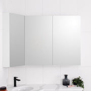 ADP Glacier Offset Corner Shaving Cabinet