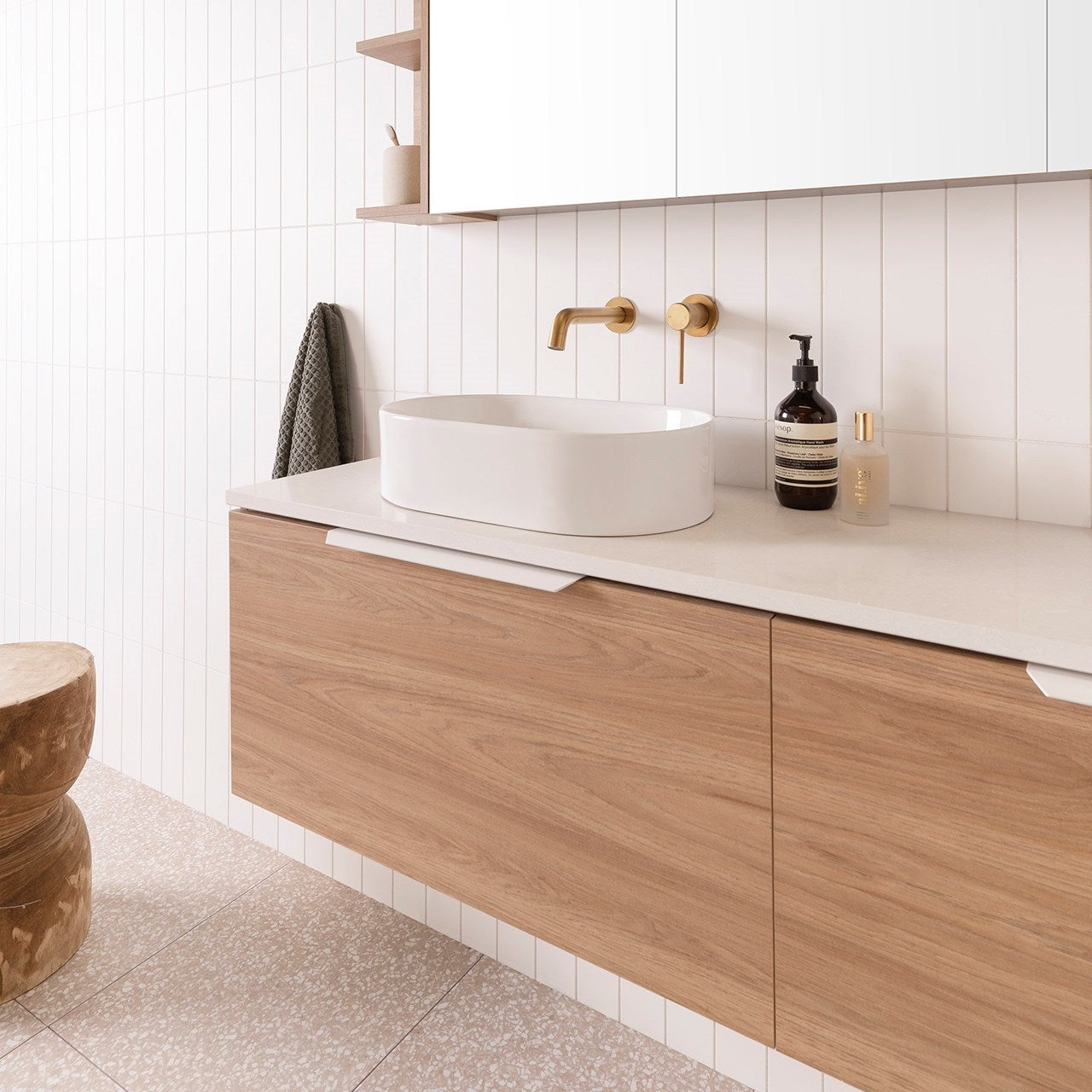 ADP Glacier Lite Ensuite All Drawer Slim Wall Hung Vanity