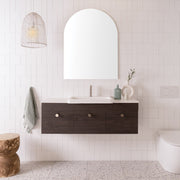 ADP Glacier Lite Semi-Recessed Door & Drawer Slim Wall Hung Vanity