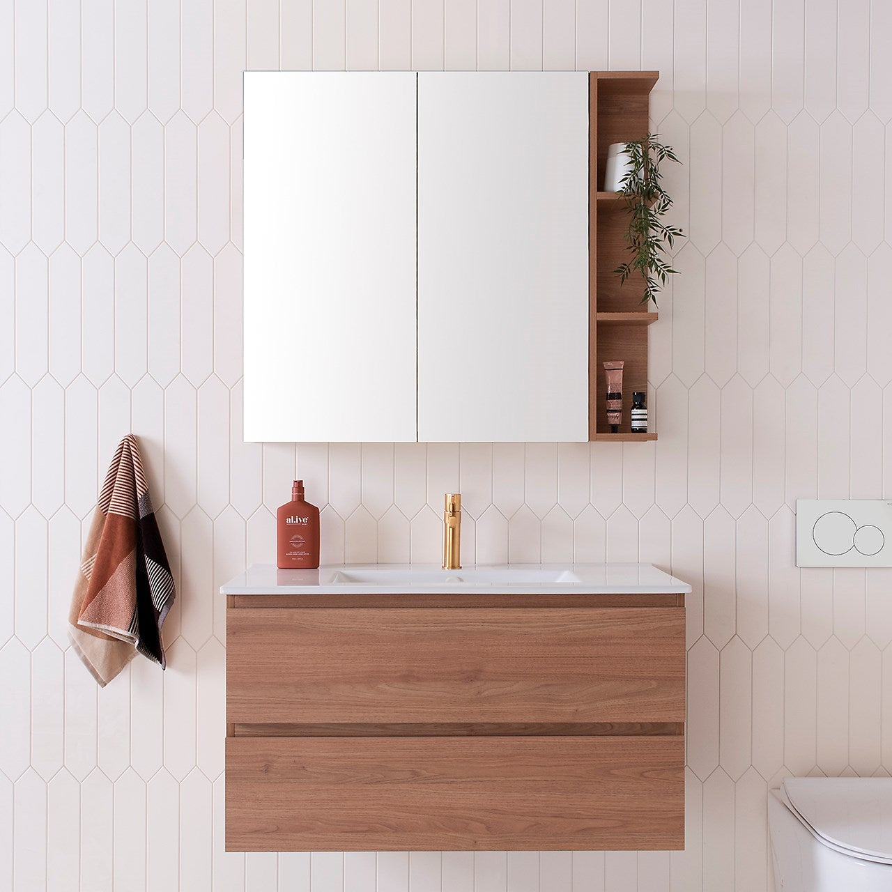 ADP Glacier Shelf Shaving Cabinet