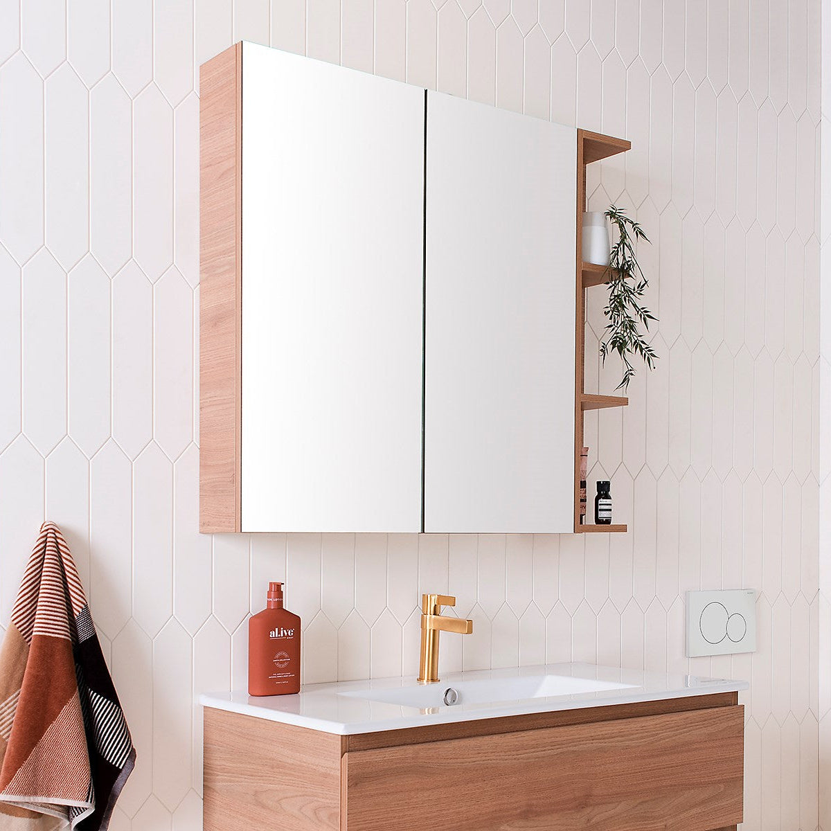 ADP Glacier Shelf Shaving Cabinet