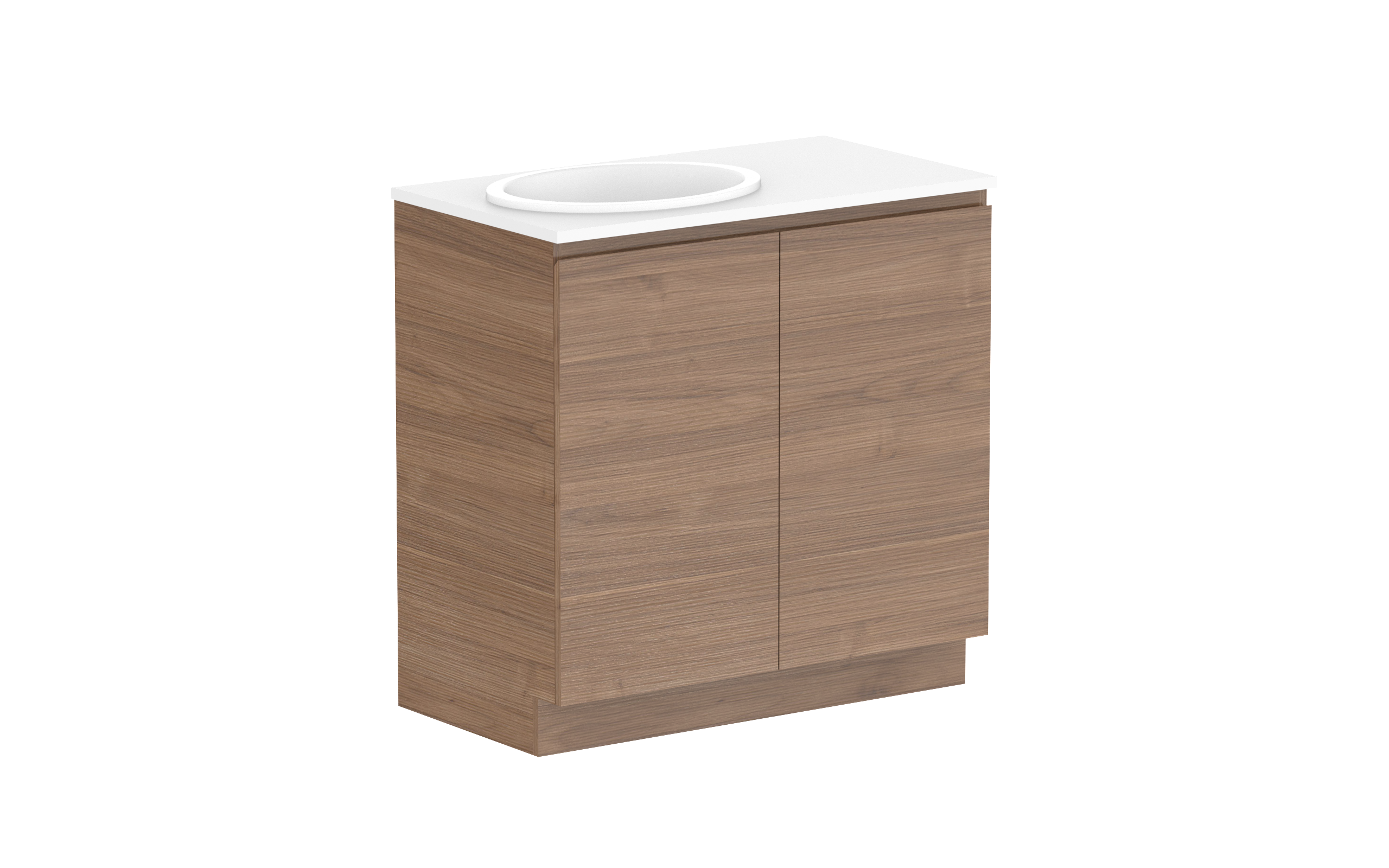 ADP Glacier Lite All Door Trio Freestanding Vanity