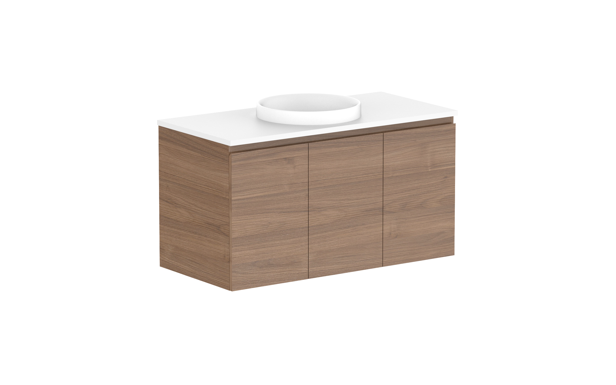 ADP Glacier Lite All Door Twin Wall Hung Vanity