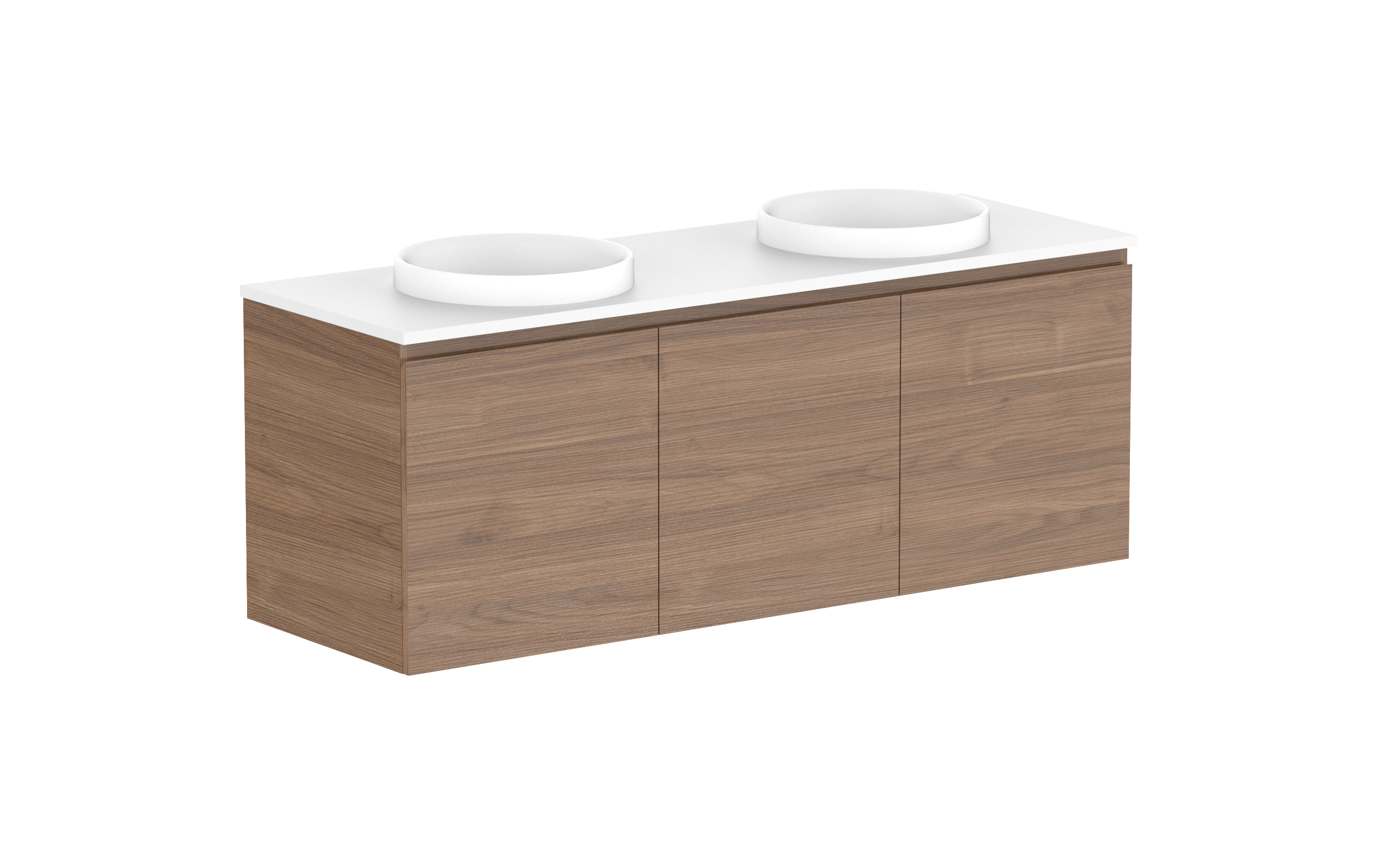 ADP Glacier Lite All Door Twin Wall Hung Vanity