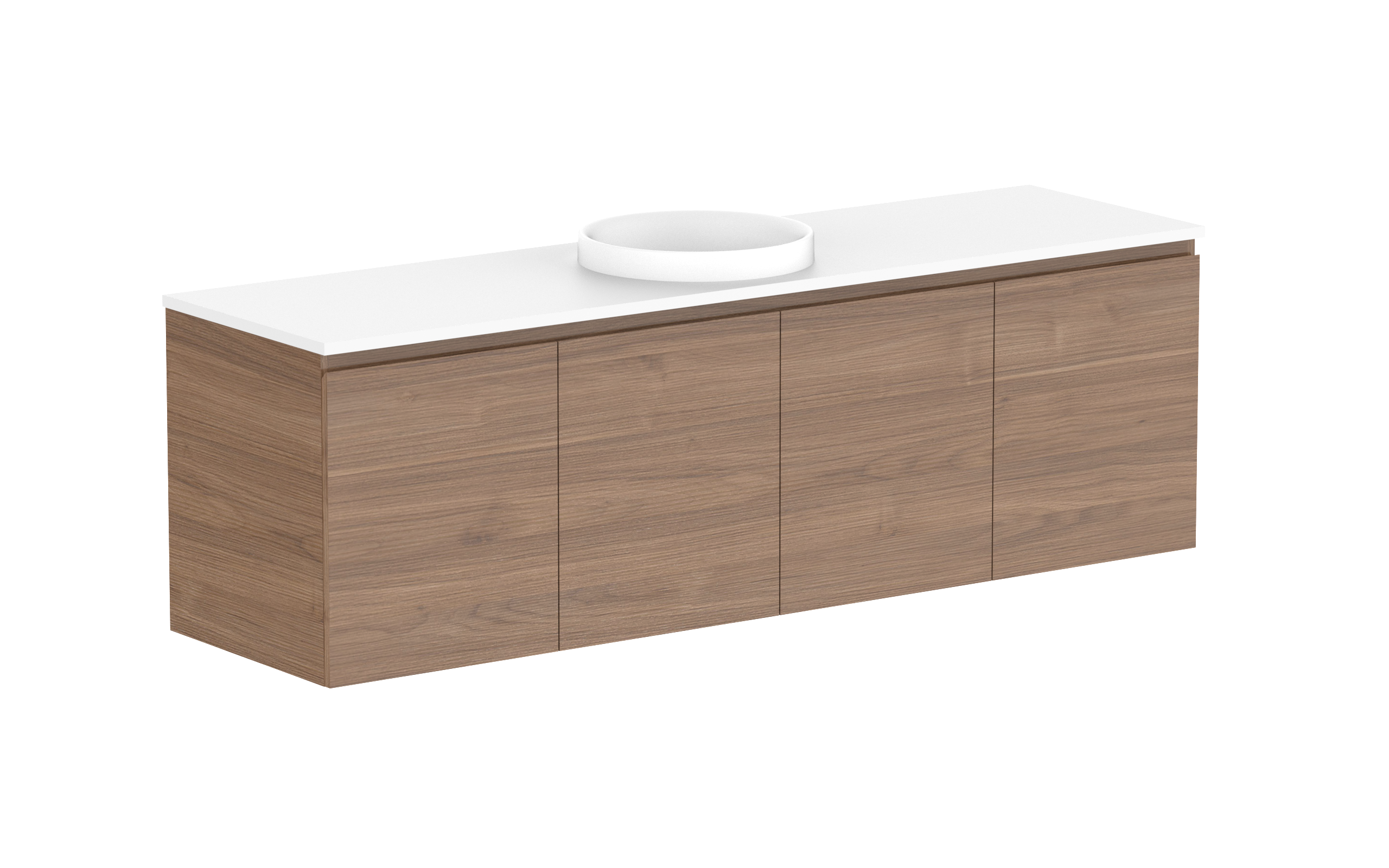 ADP Glacier Lite All Door Twin Wall Hung Vanity