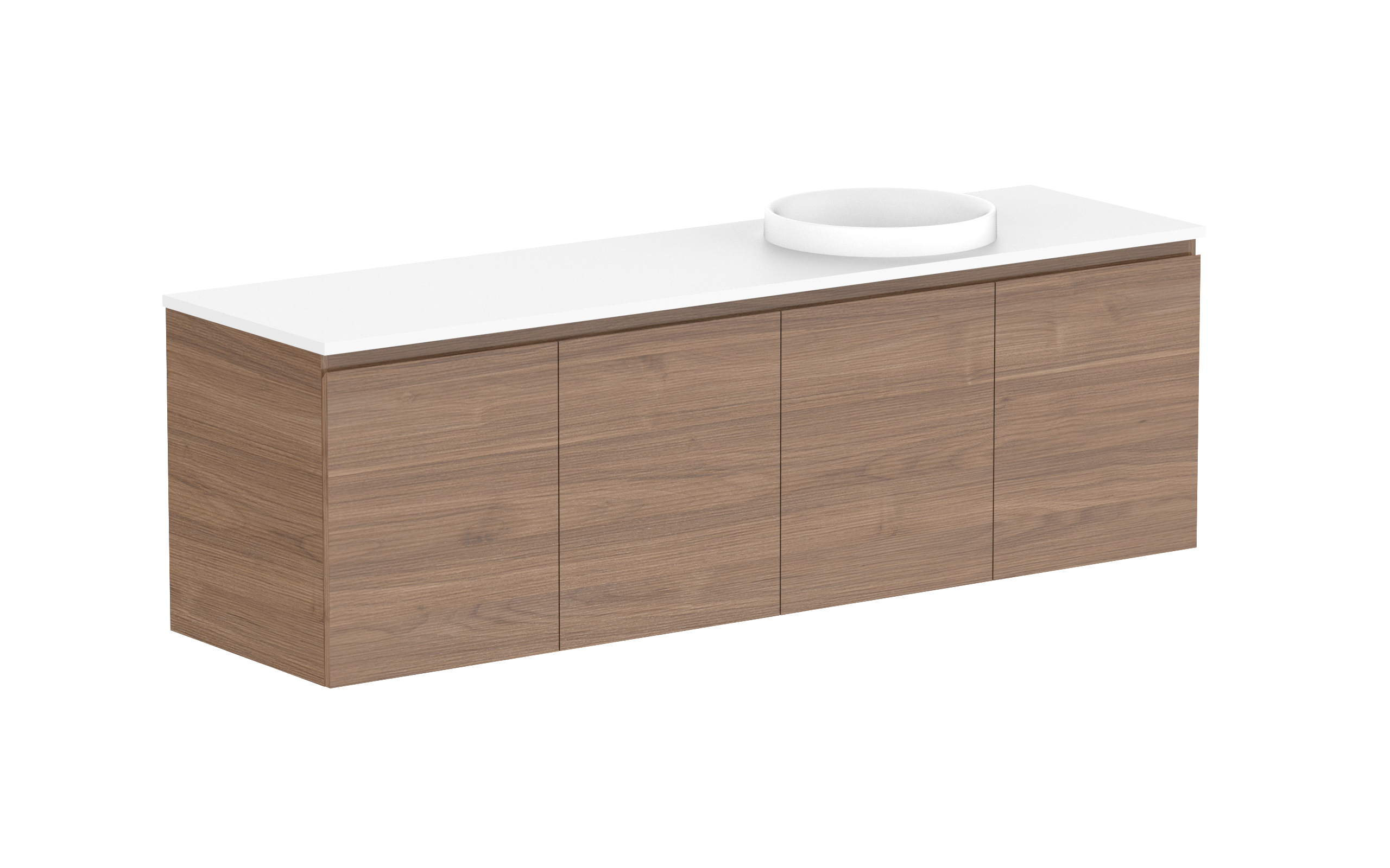 ADP Glacier Lite All Door Twin Wall Hung Vanity