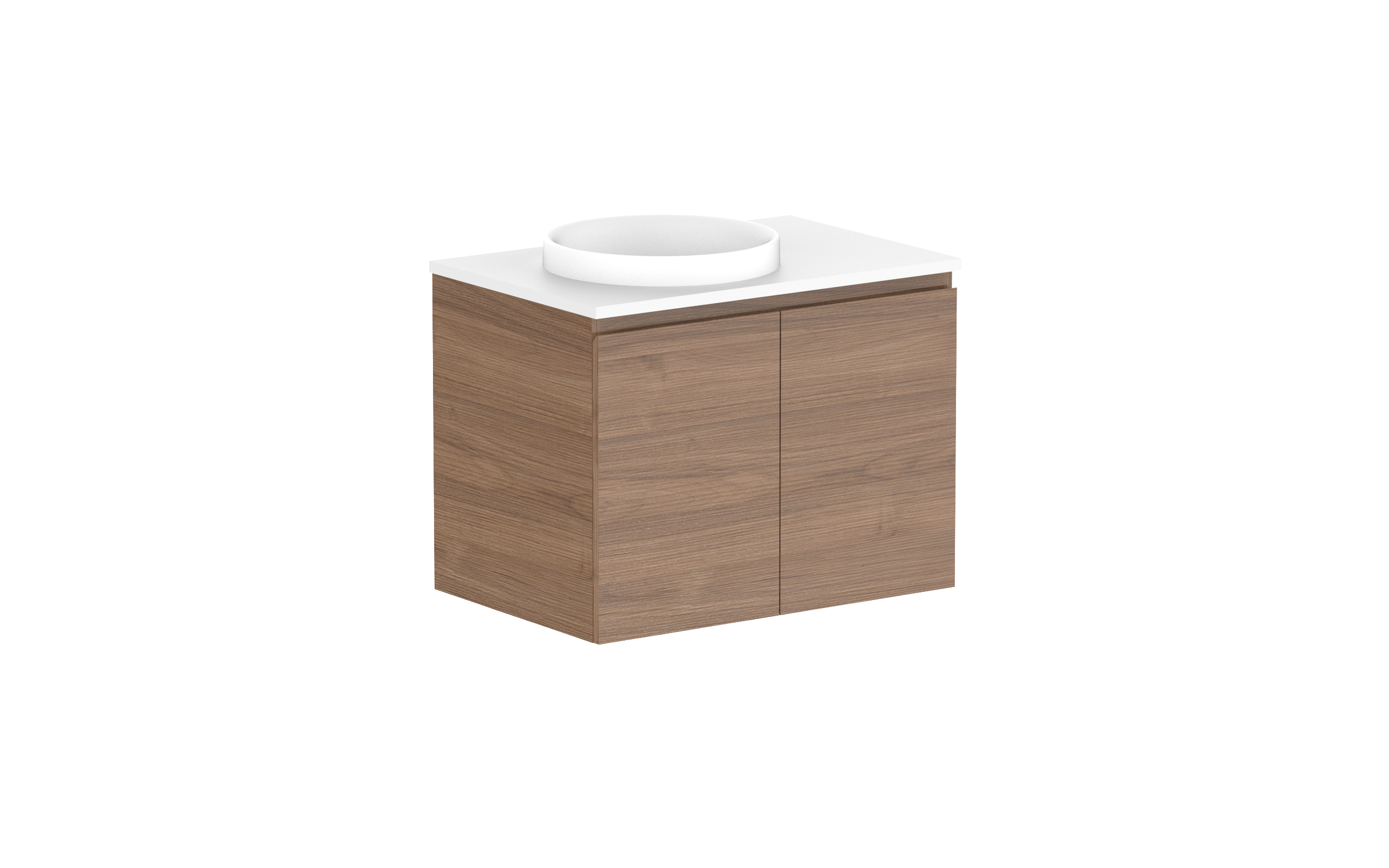 ADP Glacier Lite All Door Twin Wall Hung Vanity