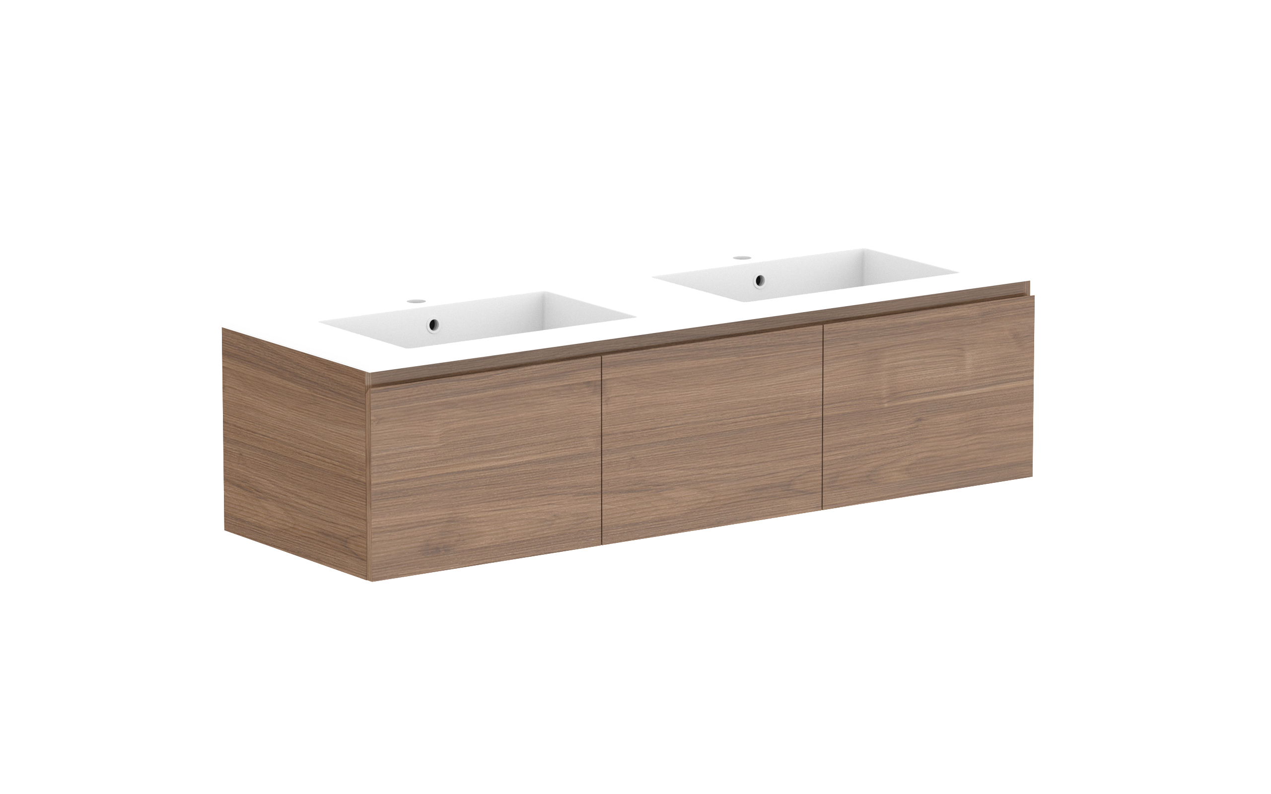 ADP Glacier Lite All Door Slim Wall Hung Vanity