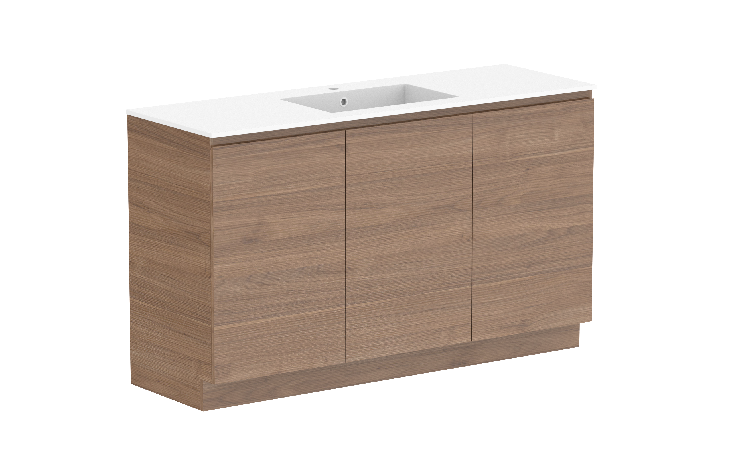 ADP Glacier Lite All Door Trio Freestanding Vanity