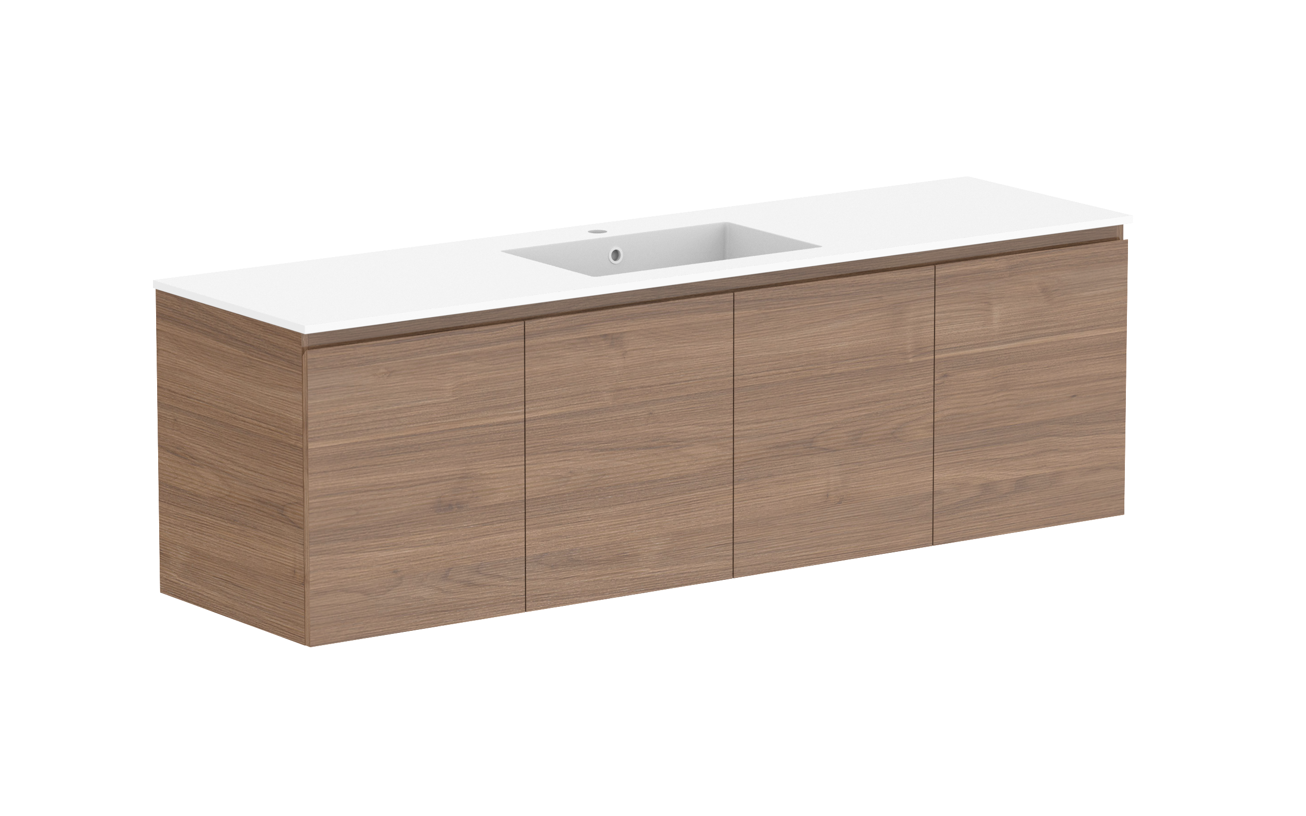 ADP Glacier Lite All Door Twin Wall Hung Vanity