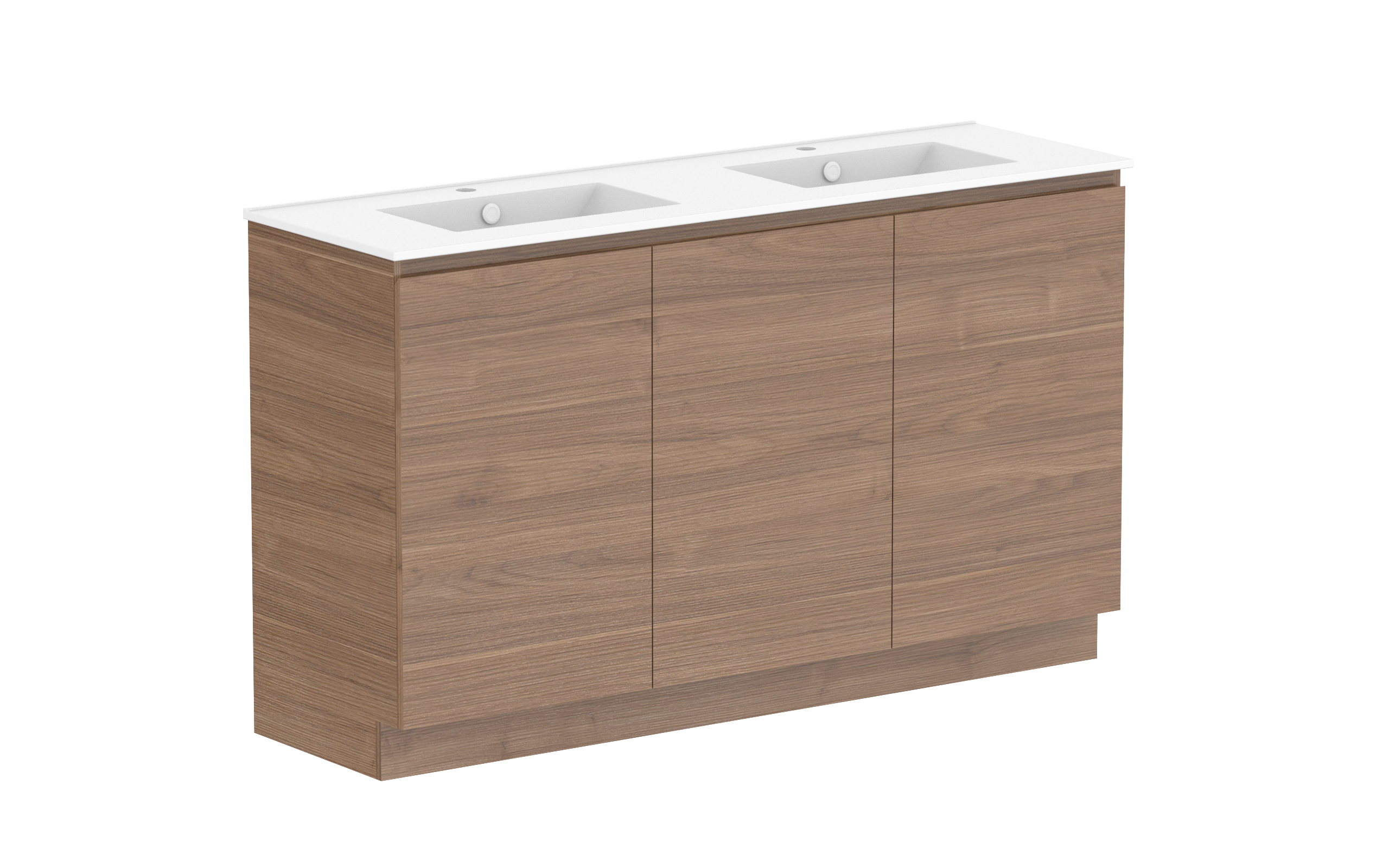 ADP Glacier Lite All Door Trio Freestanding Vanity