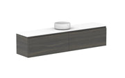 ADP Glacier Ensuite All Drawer Slim Wall Hung Vanity - 1800mm / Benchtop / Centre Bowl