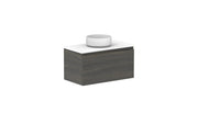 ADP Glacier Ensuite All Drawer Slim Wall Hung Vanity - 750mm / Benchtop / Centre Bowl