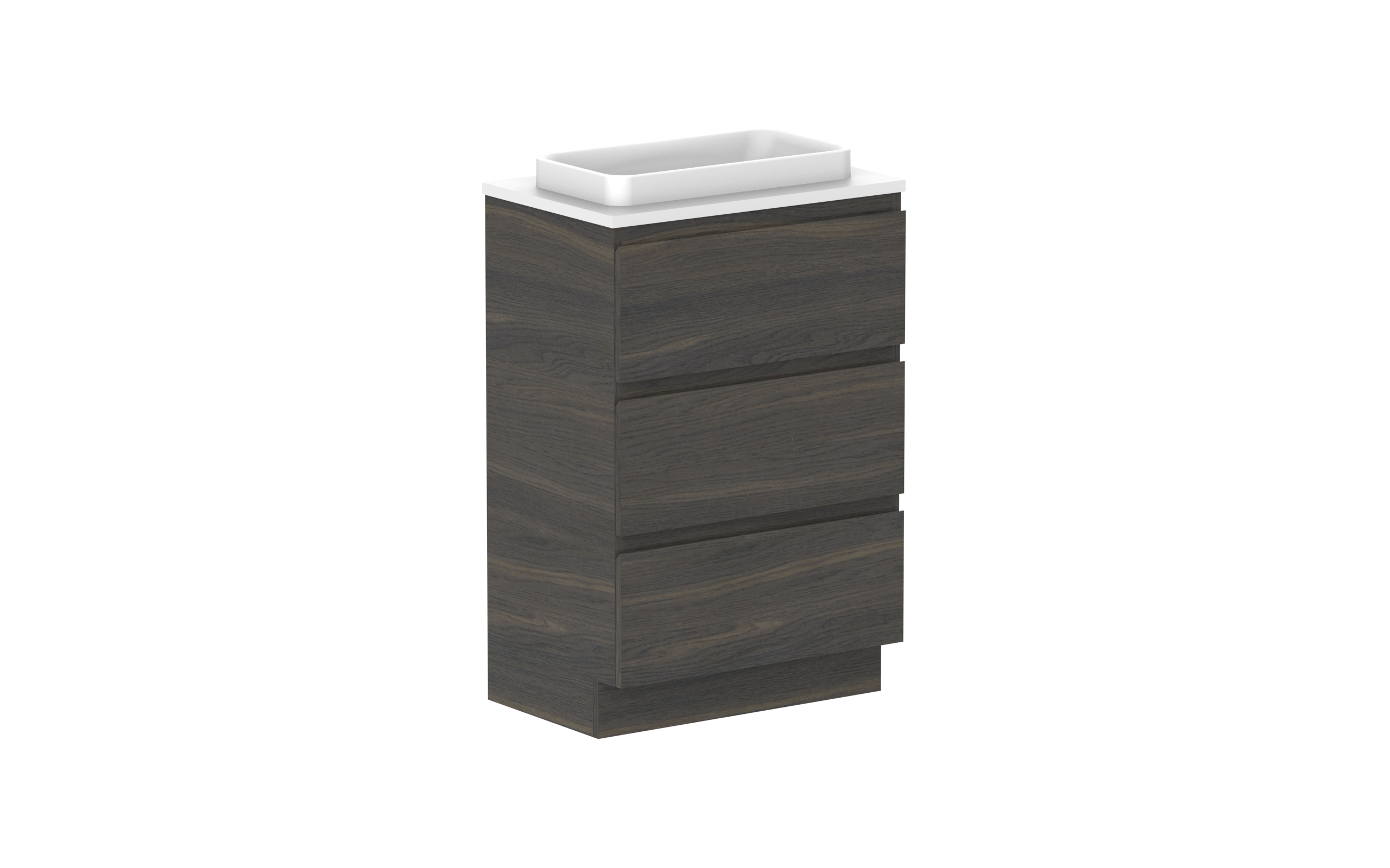 ADP Glacier Lite Ensuite All Drawer Freestanding Vanity