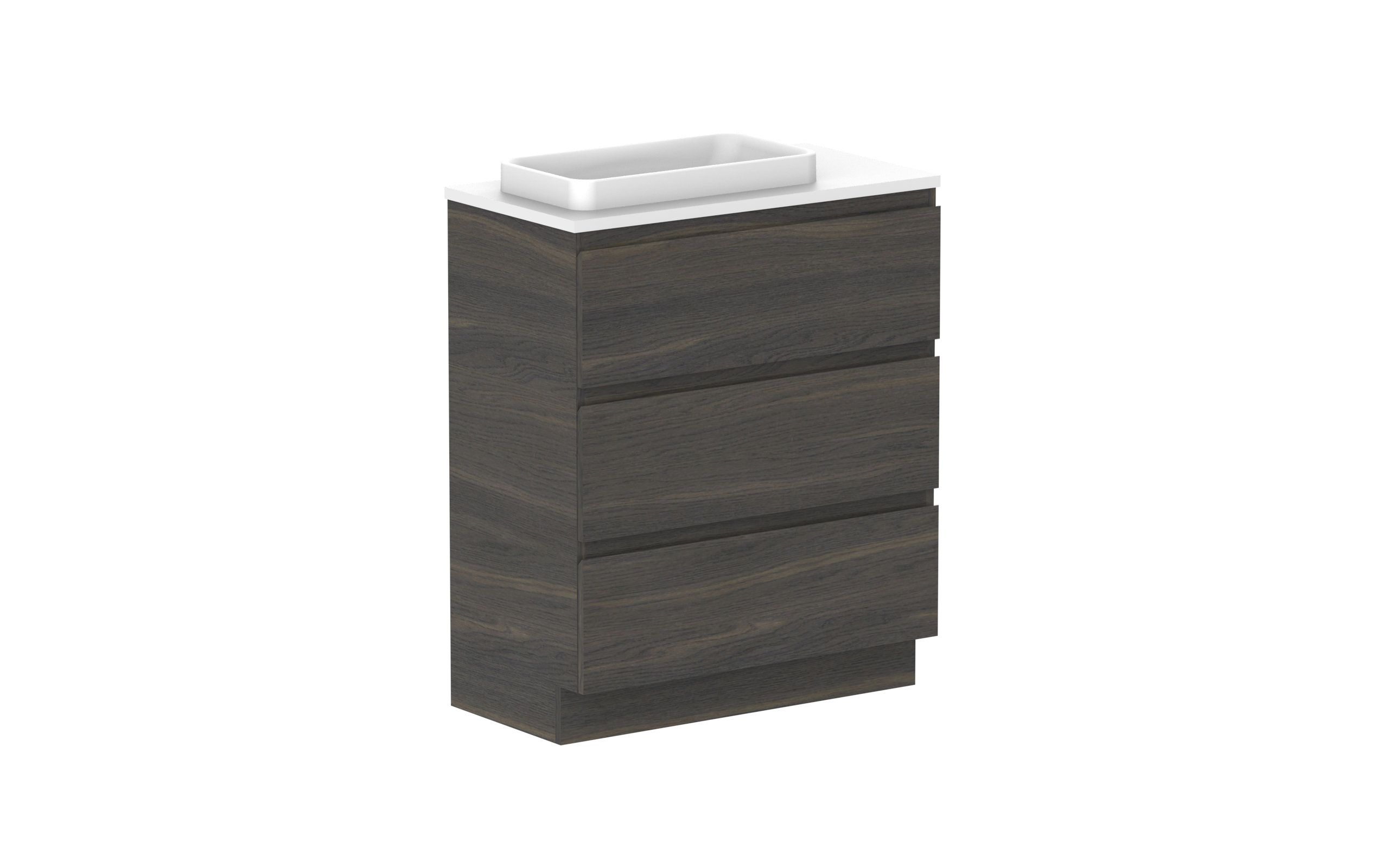 ADP Glacier Lite Ensuite All Drawer Freestanding Vanity