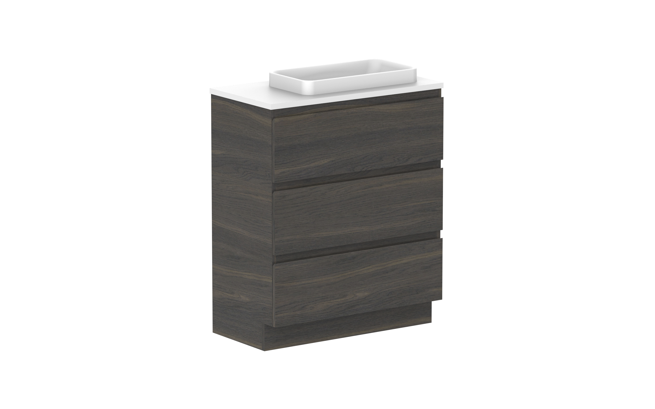 ADP Glacier Lite Ensuite All Drawer Freestanding Vanity