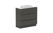 ADP Glacier Ensuite All Drawer Freestanding Vanity - 900mm / Benchtop / Centre Bowl
