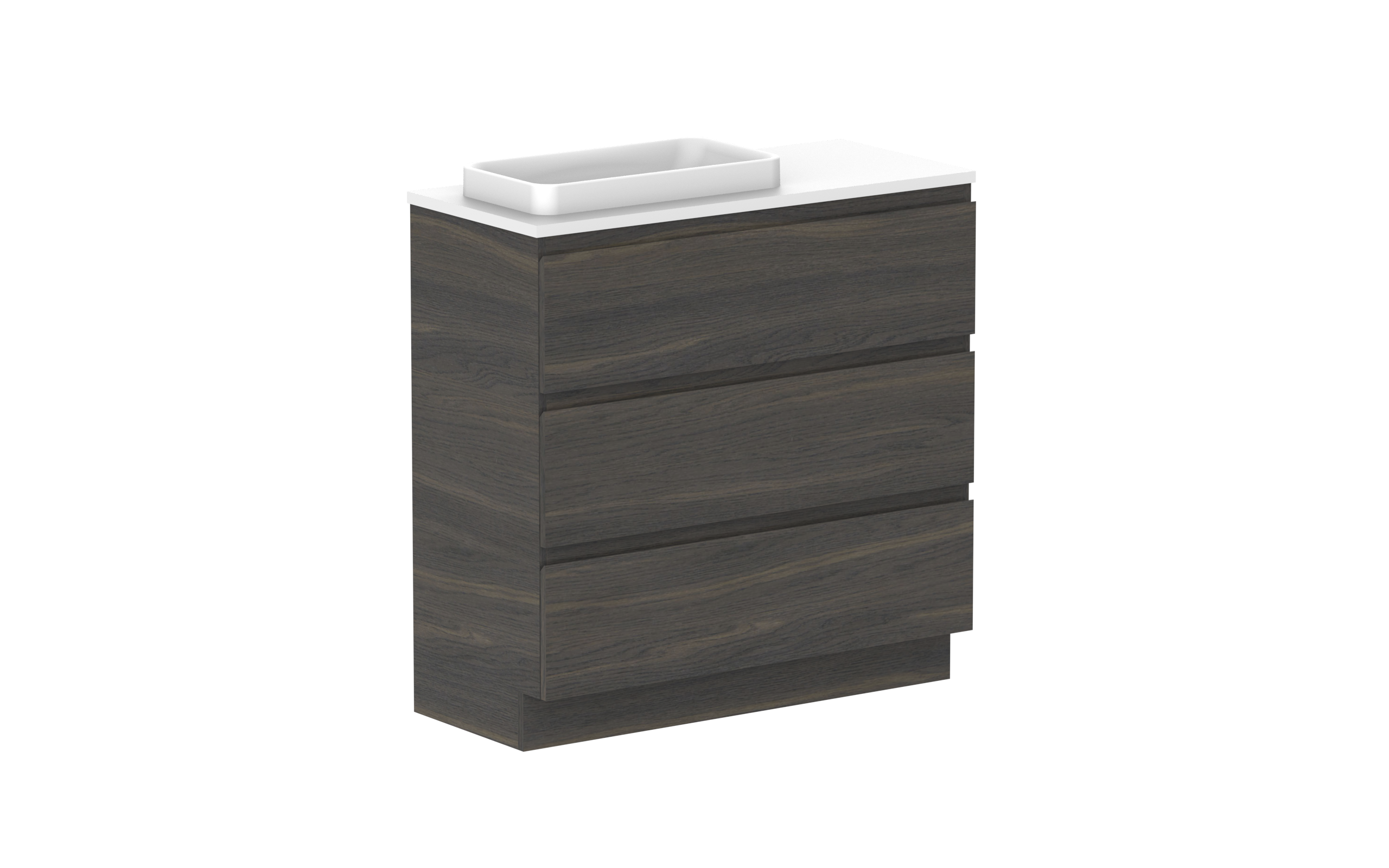 ADP Glacier Lite Ensuite All Drawer Freestanding Vanity