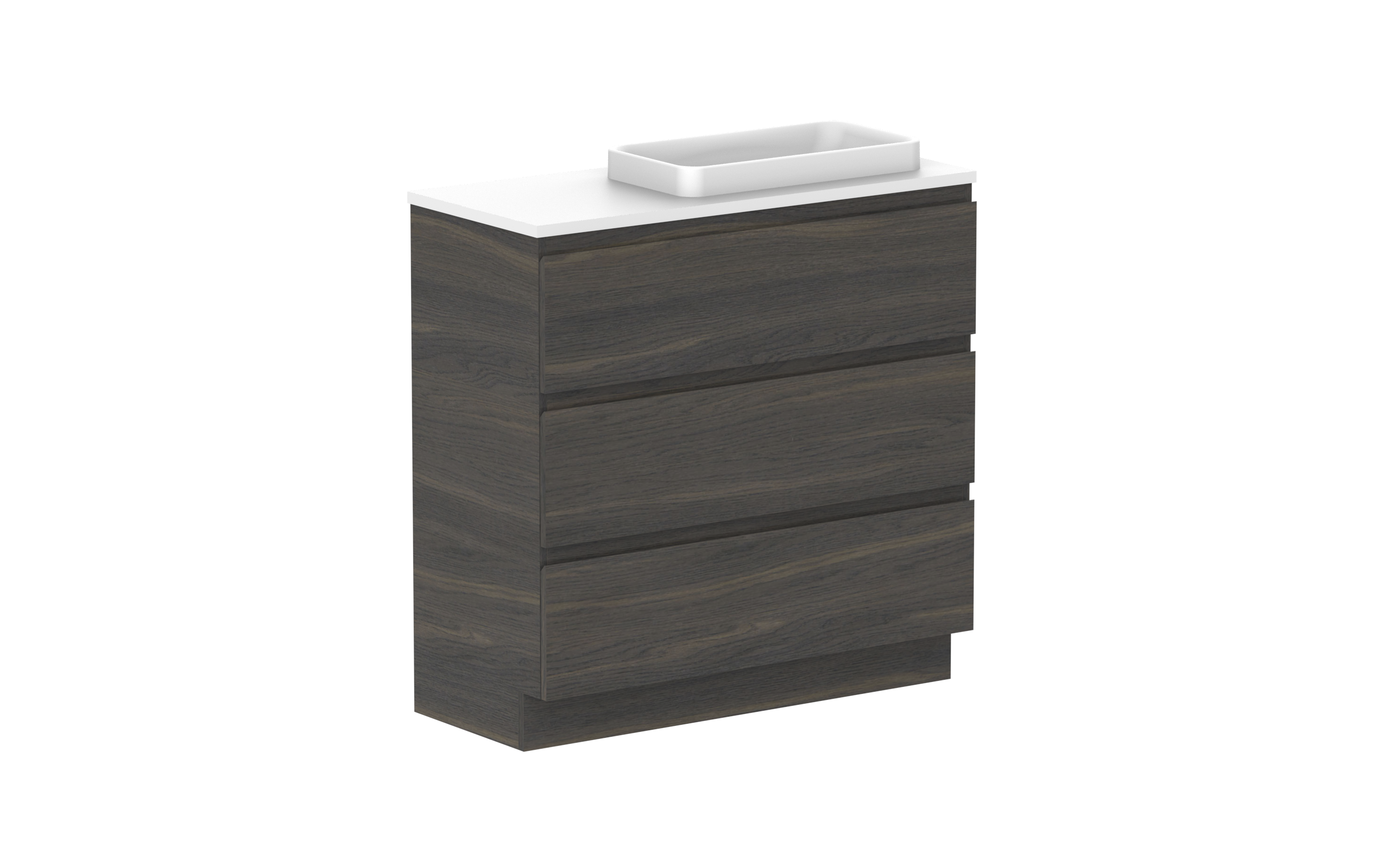 ADP Glacier Lite Ensuite All Drawer Freestanding Vanity