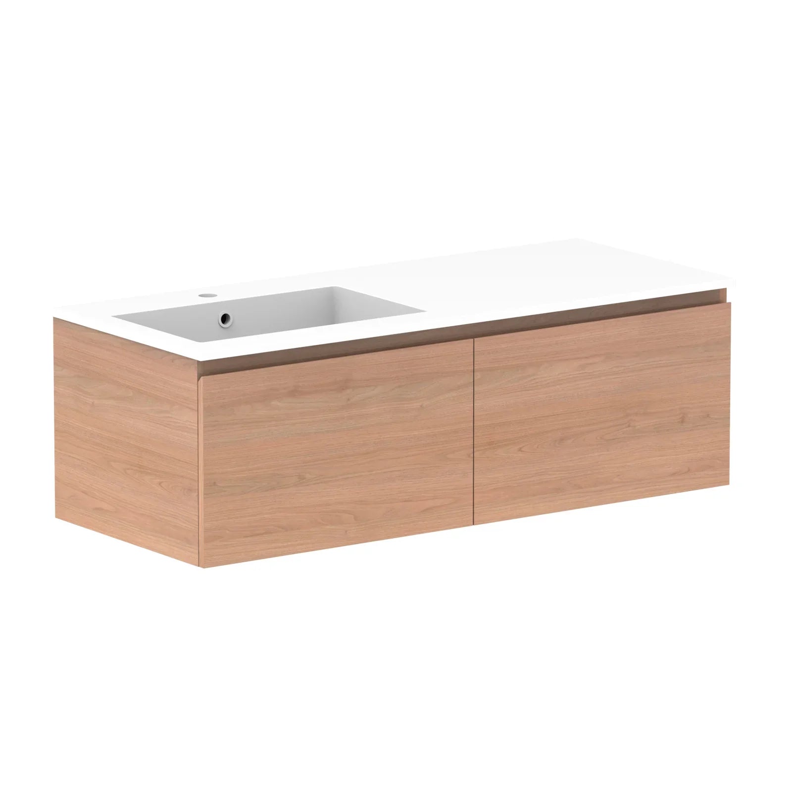 ADP Glacier Lite All Drawer Slim Wall Hung Vanity