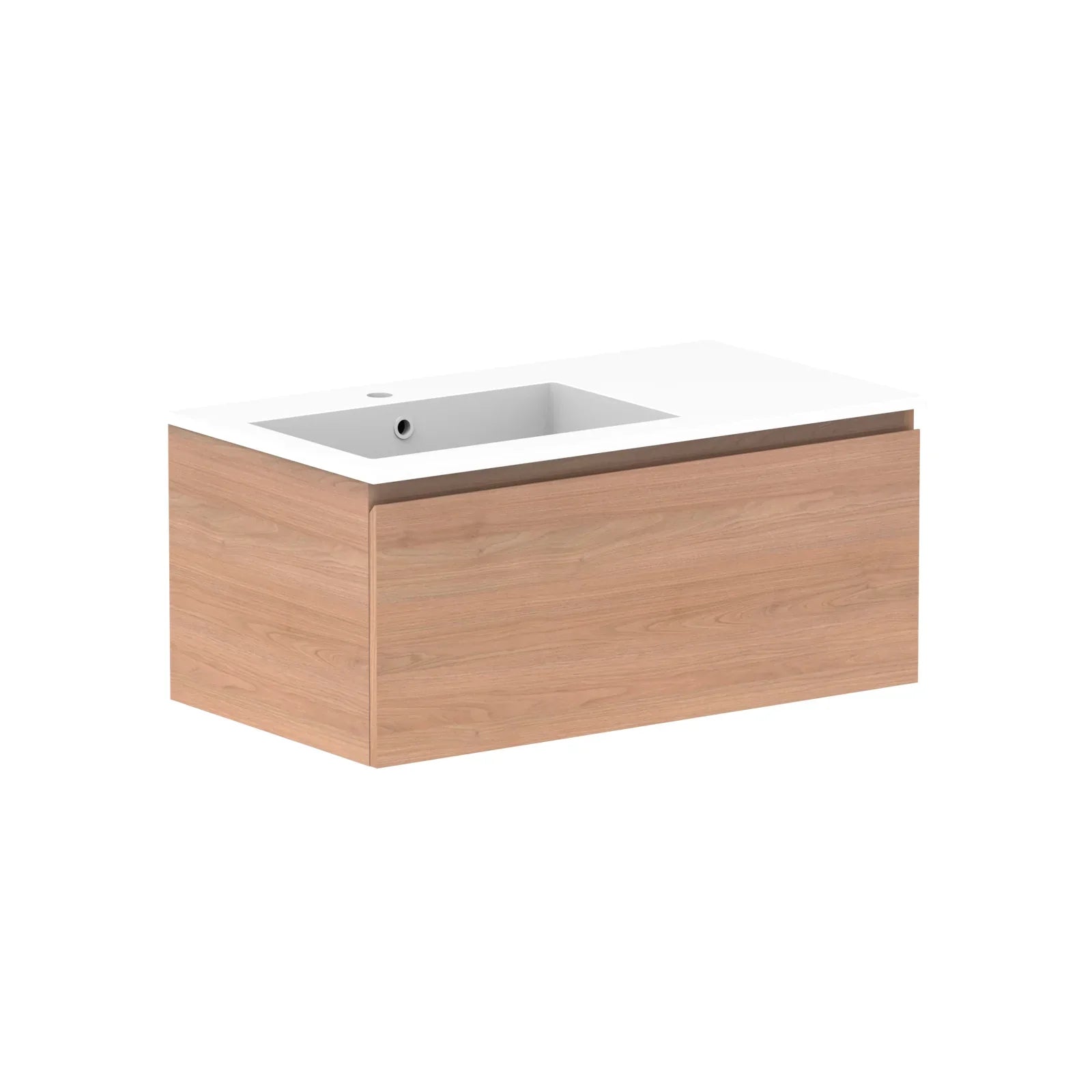 ADP Glacier Lite All Drawer Slim Wall Hung Vanity